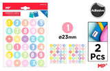 Mp Stickers - numbers, faces, alphabet