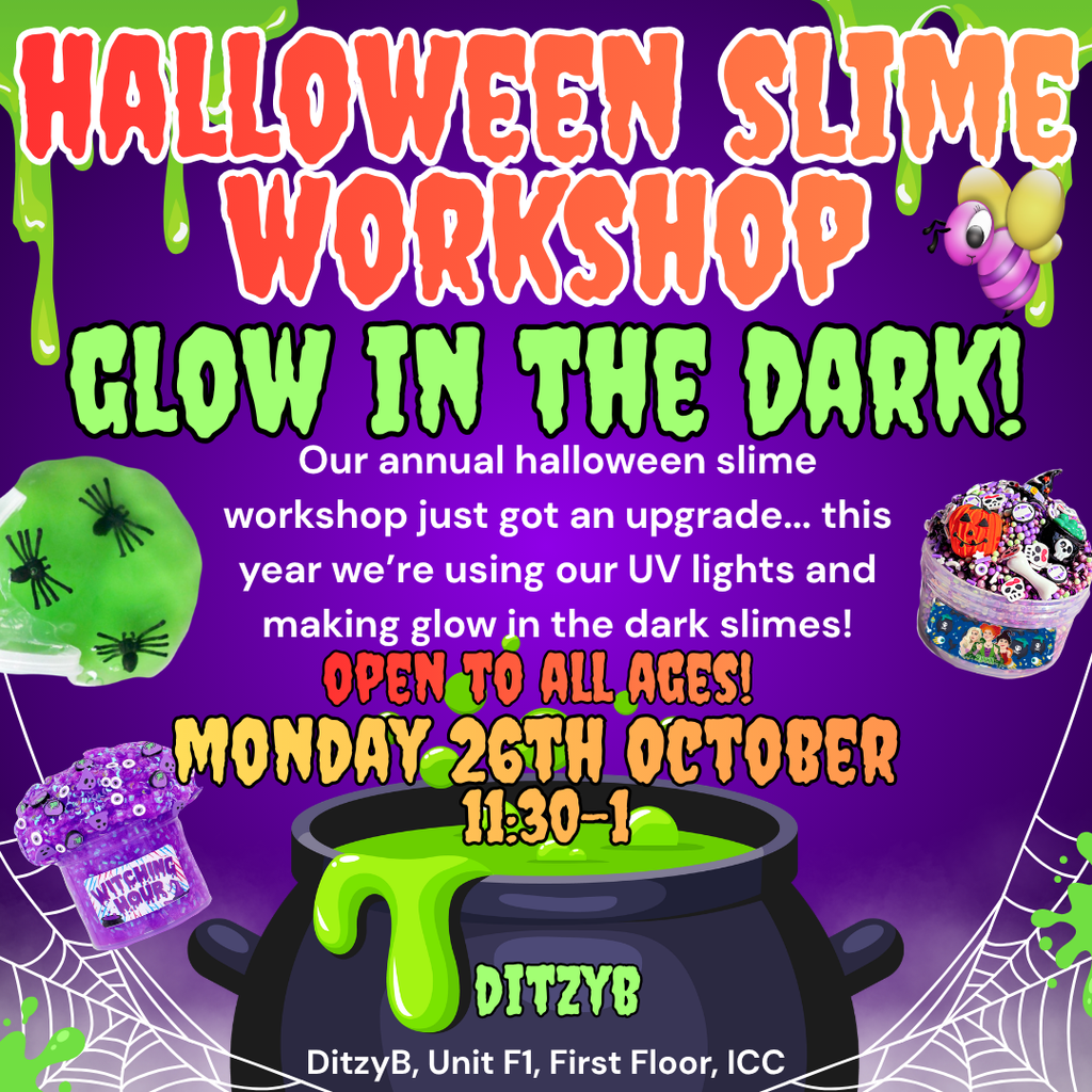 Halloween Slime Workshop