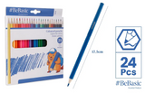 Basics - coloured pencils - 24pcs