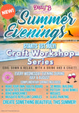 Summer Evening workshops