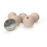 Unvarnished Whitewood Beads