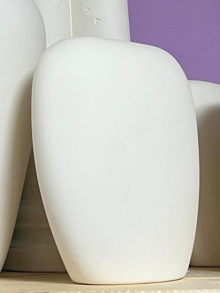 P103 CERAMIC BLANK - VASE LARGE, ELLIPTICAL