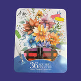 Set of 36 Watercolour blocks in tin