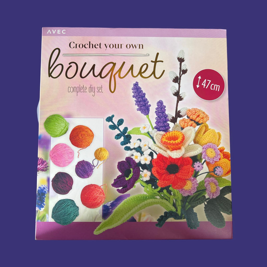Crochet your own bouquet