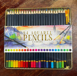 'Artist' Watercolour Pencils 24pcs in tin