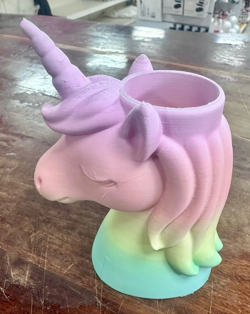 3D Printed Unicorn Pen Pot