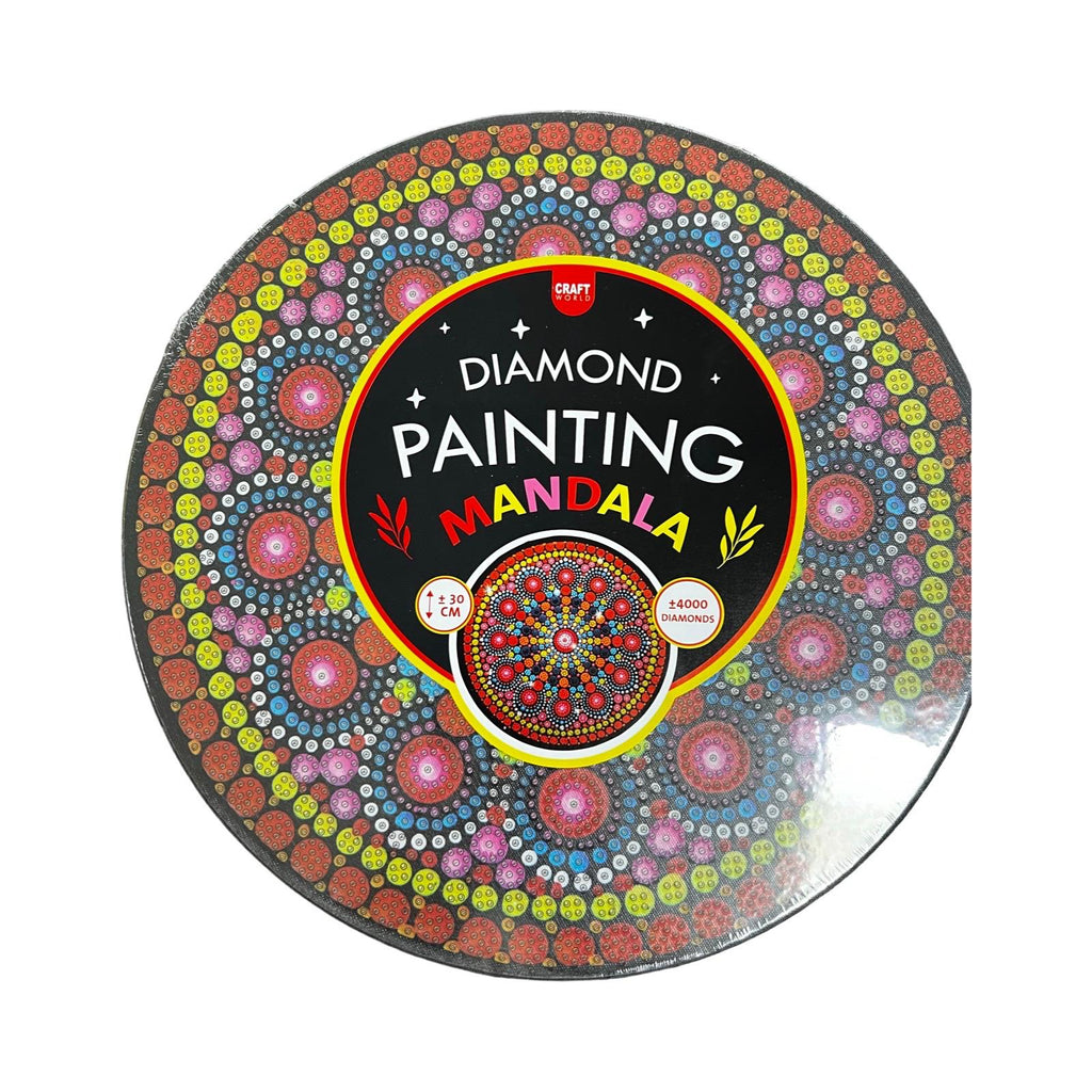 Diamond Painting - mandala 30cm round