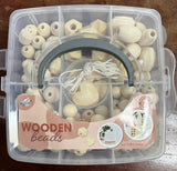 wooden bead set