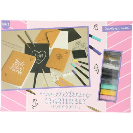 Handlettering Starter kit - Happy Quotes