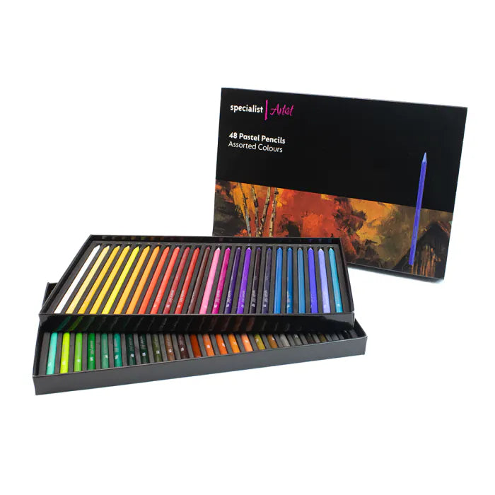 specialist Artist 48 pastel pencils, assorted
