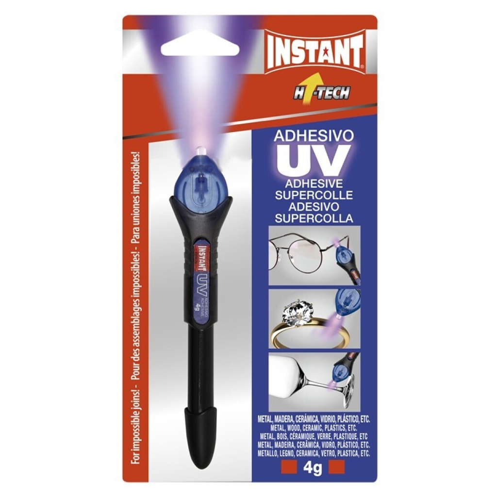 'INSTANT' UV Glue with UV light pen