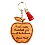 Teacher gift - Apple keychain
