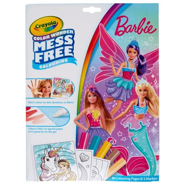 Crayola mess free colouring - Barbie