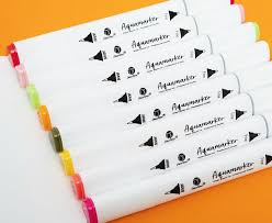 Aqua markers
