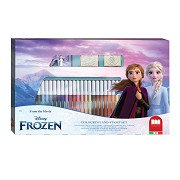 Large colouring & stamp set - Frozen