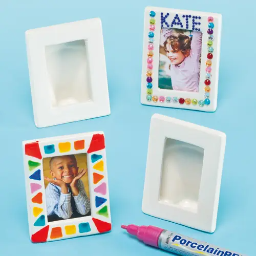 porcelain mini photo frame