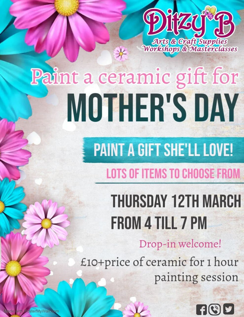 Mother's Day Ceramic painting