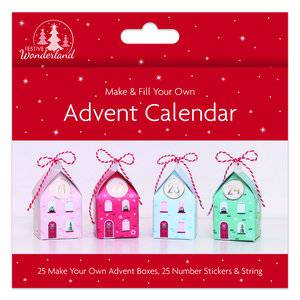 Make & Fill Your Own Advent Calendar Boxes