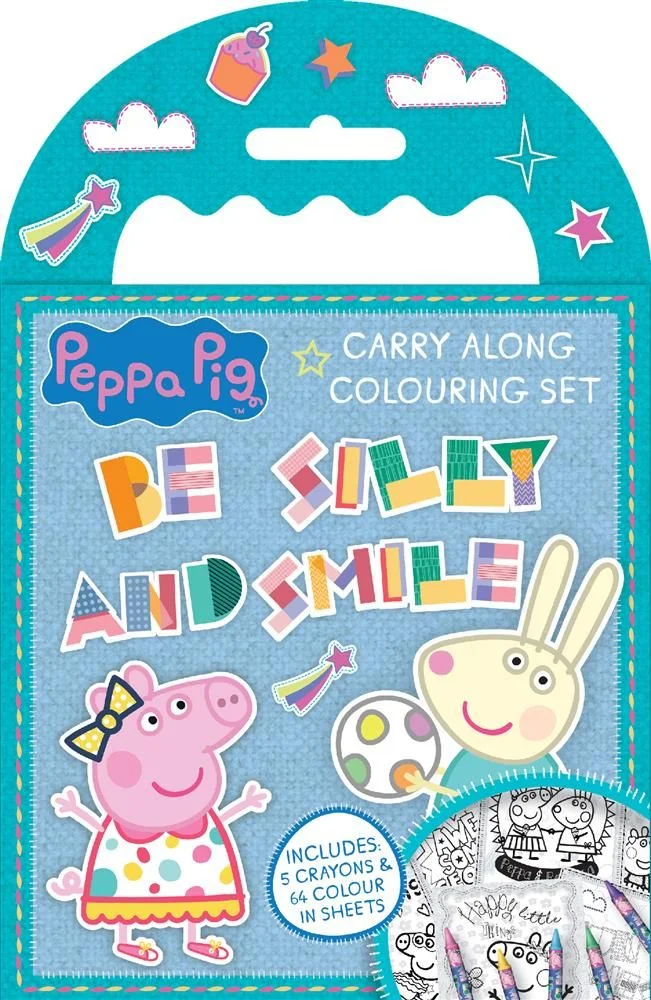 Peppa Pig - Carry Along Colouring Set