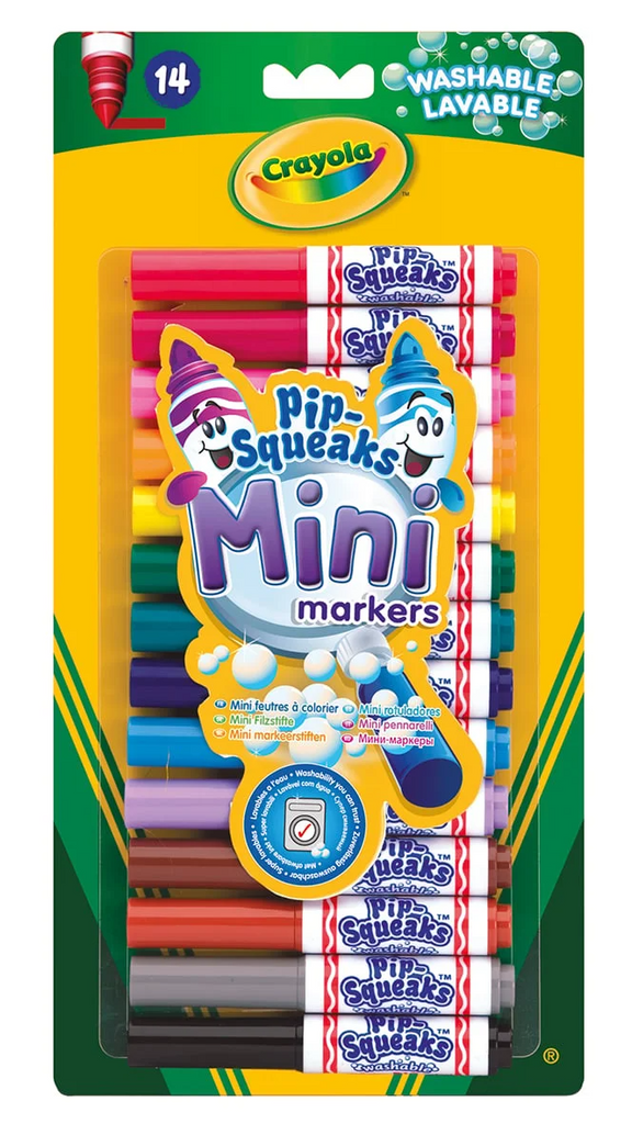 Crayola Pipsqueaks Mini Markers 14's