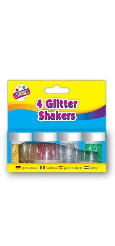 Glitter Shakers 4 Pack