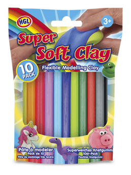 Super soft modelling clay