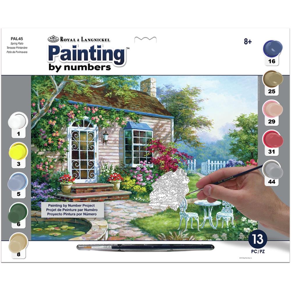 Paint By Numbers - Spring Patio