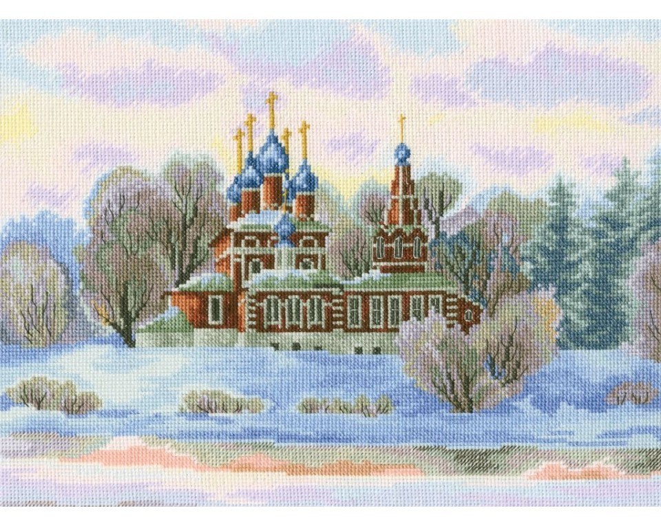 Cross Stitch (Counted) - Old town of Uglich