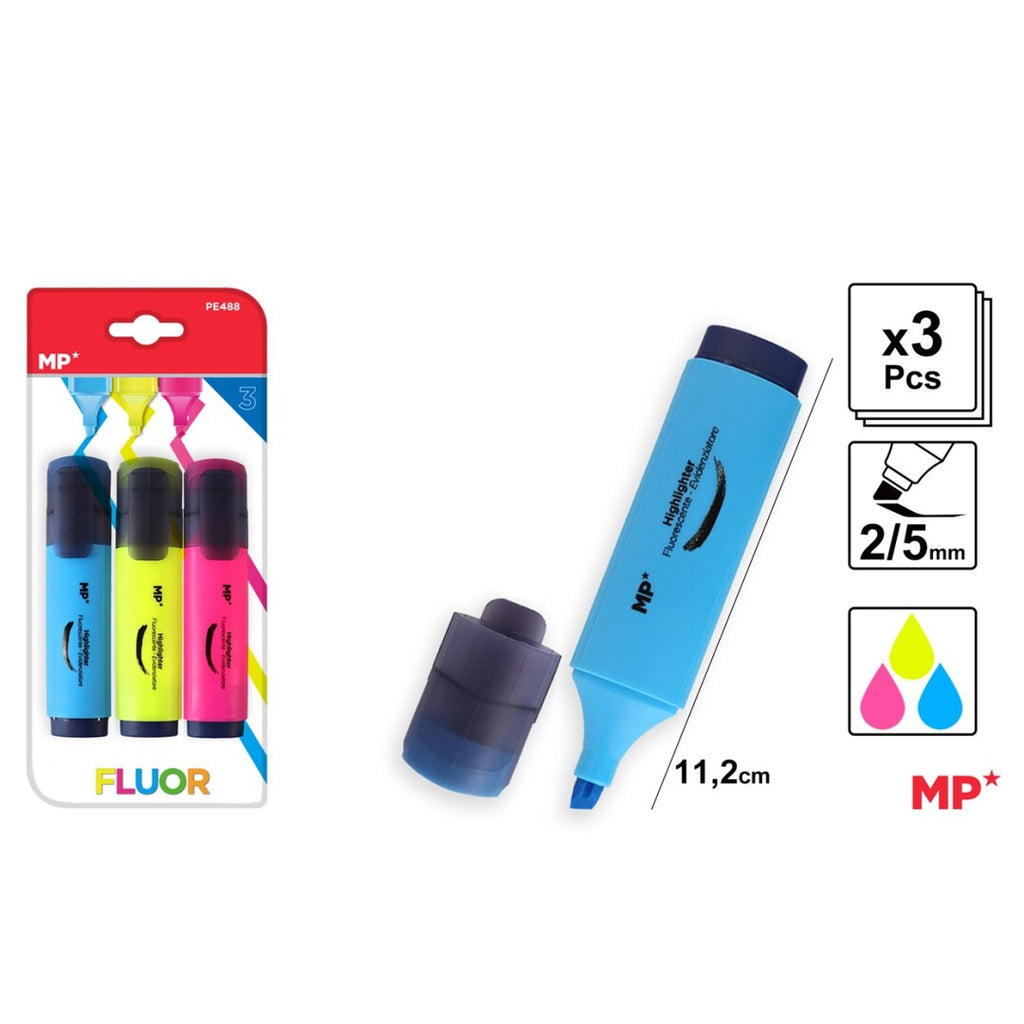 Highlighters set of 3