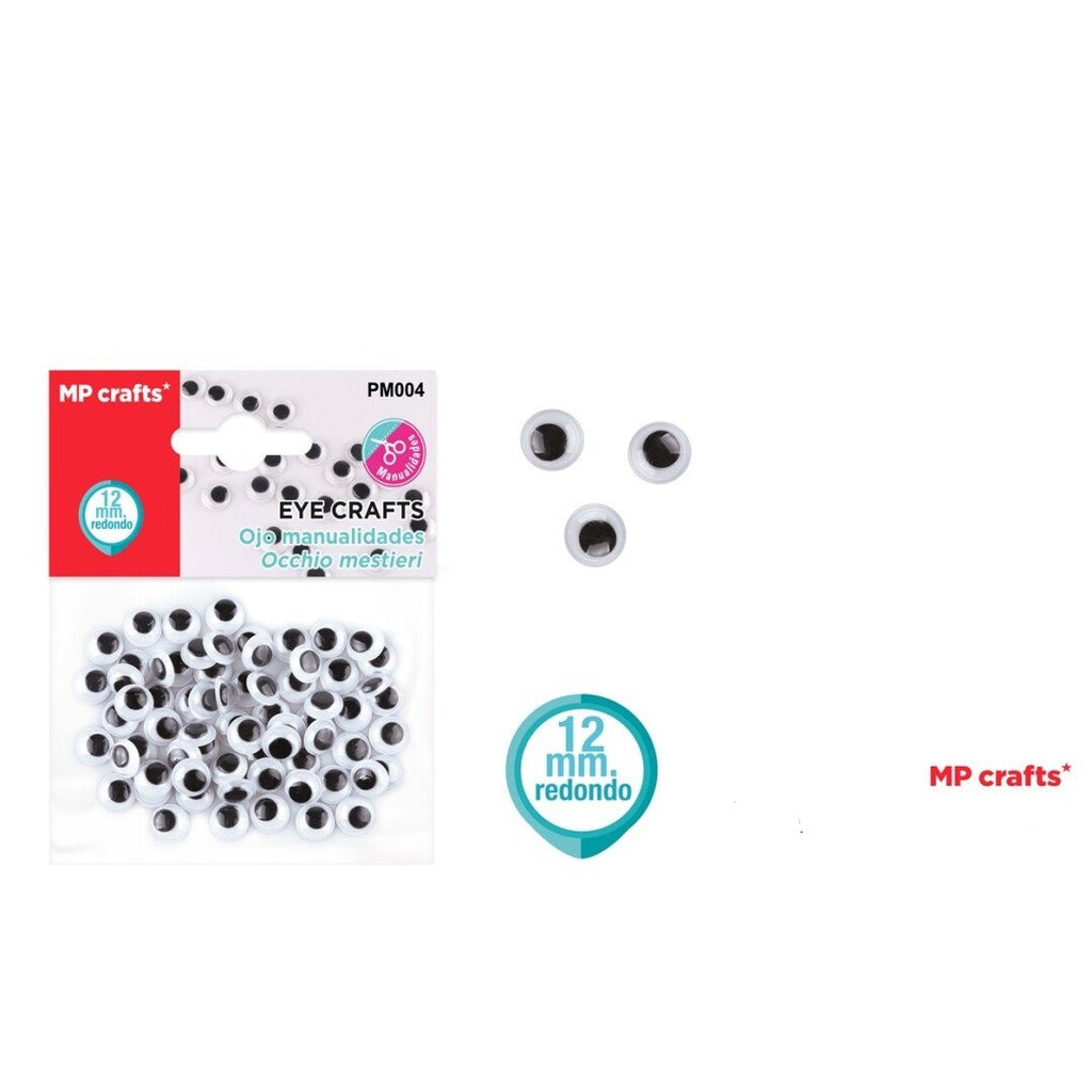 Stick on Eyes - small 12mm