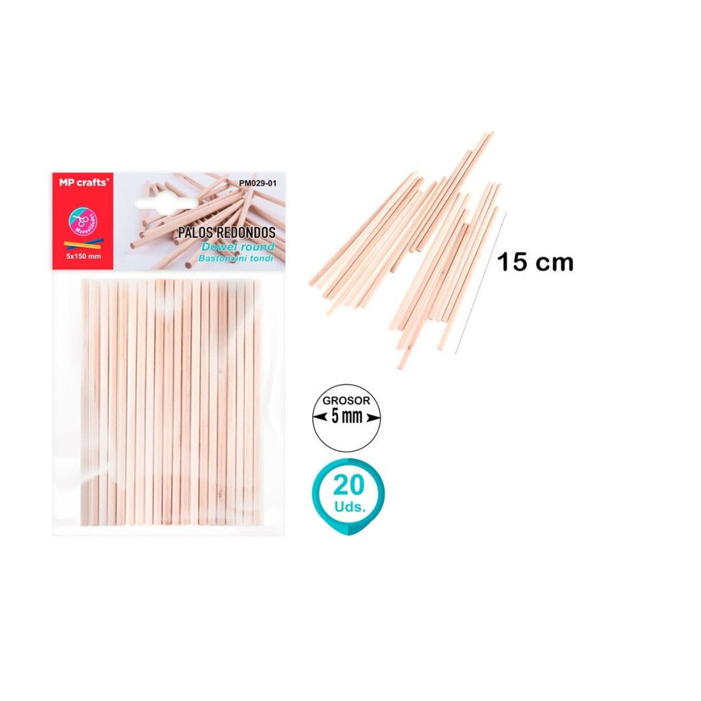 wooden dowels