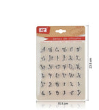 Silicone stamps