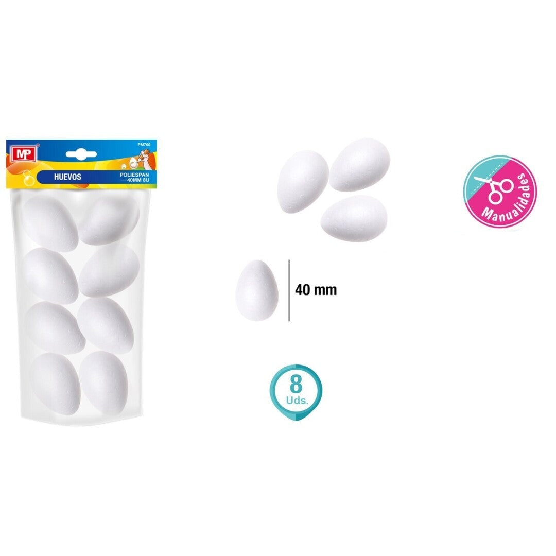 Polystyrene eggs