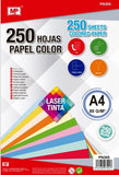 COLOURED PAPER 250 SHEETS PN305