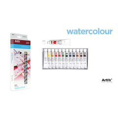 Artix watercolour set - 12pcs