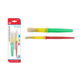 Kids chunky easy grip brushes