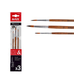 Artix Brushes round - 3pcs pp230