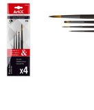 pp389-03 - Artix Mixed Brushes - 4pcs