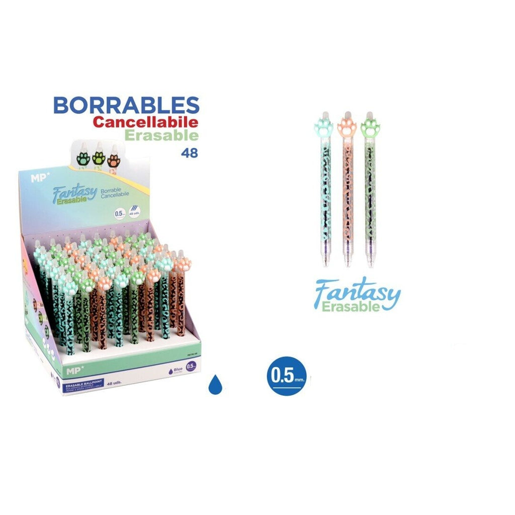 Paw Print erasable pens