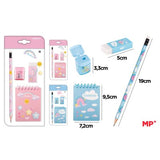 kid's writing set - Rainbows