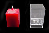 Candle Mould Square 50x64mm high