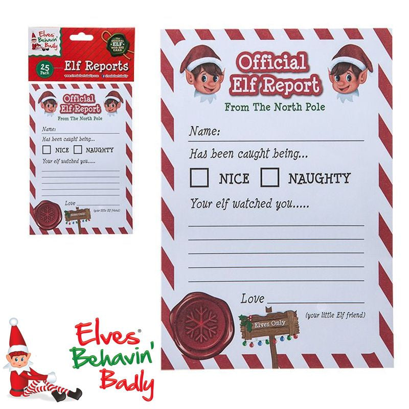 Elves Behavin' Badly - Naughty Or Nice Reports A5