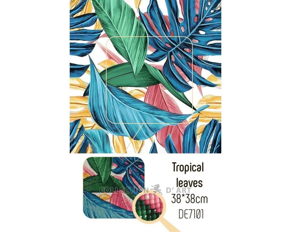 Diamond Art - Tropical Leaves