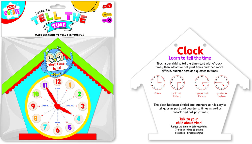 Kid's create Tell the Time