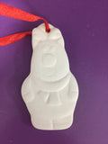Ceramic XMAS flat HANGING
