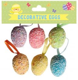 Hanging Easter egg decorations