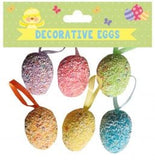 Hanging Easter egg decorations
