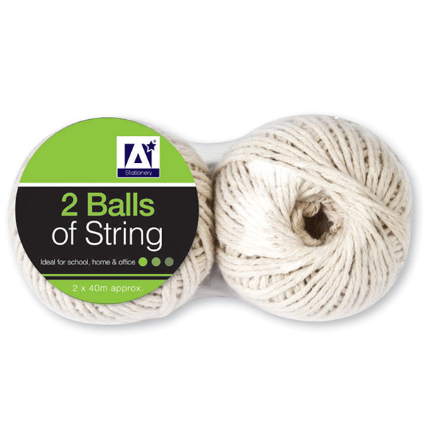 Balls of string 40m - 2pcs