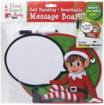 Elf on the shelf Rewritable message board