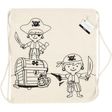 Colour in Drawstring bags